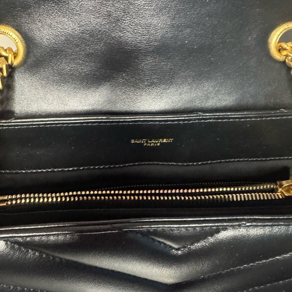 Saint Laurent Black Loulou medium bag YSL - Picture 7 of 7